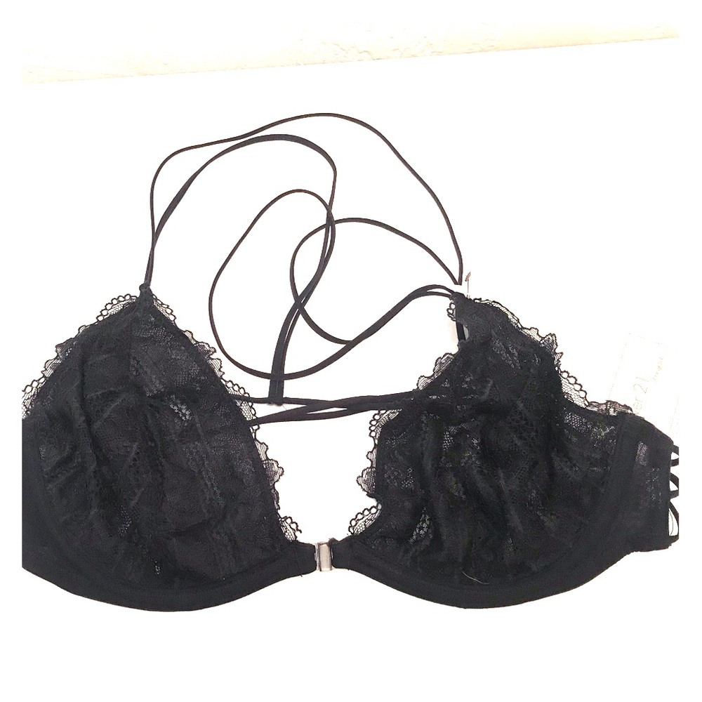 Black lace Bra